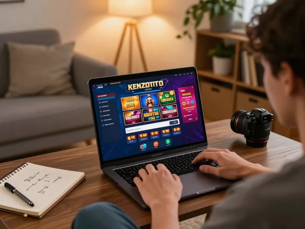 Akses login KENZOTOTO sambil menikmati pengalaman bermain game online yang menarik di ruang tamu yang nyaman.