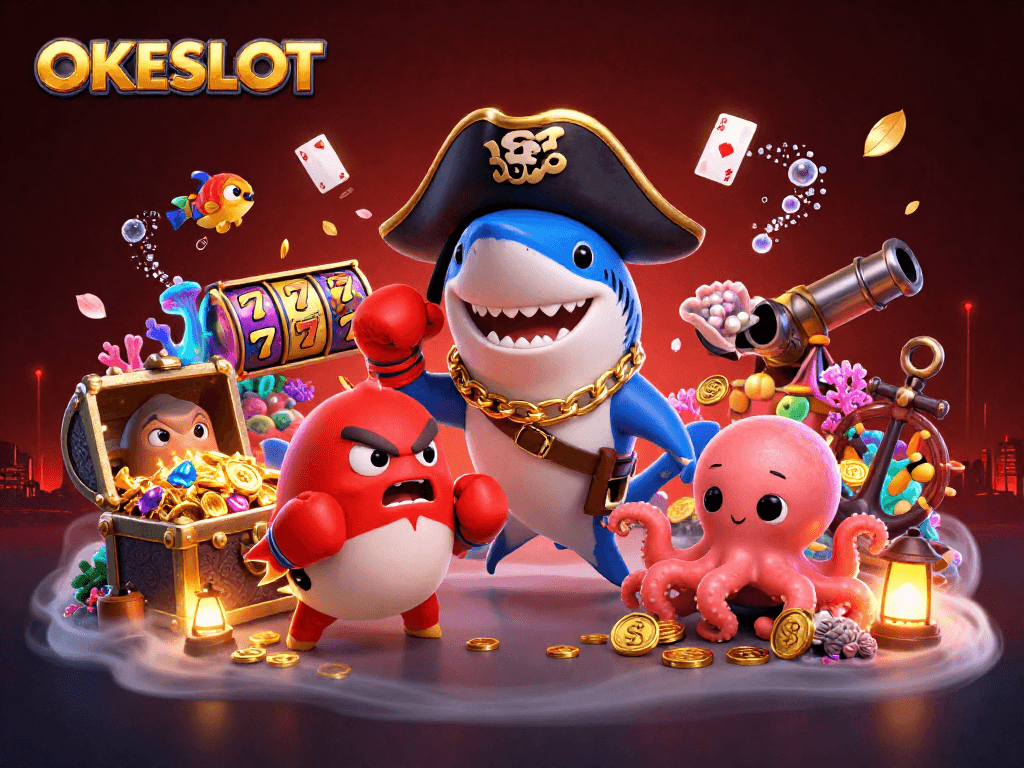 Mainkan slot di OKESLOT dan raih kemenangan besar dengan permainan yang seru!