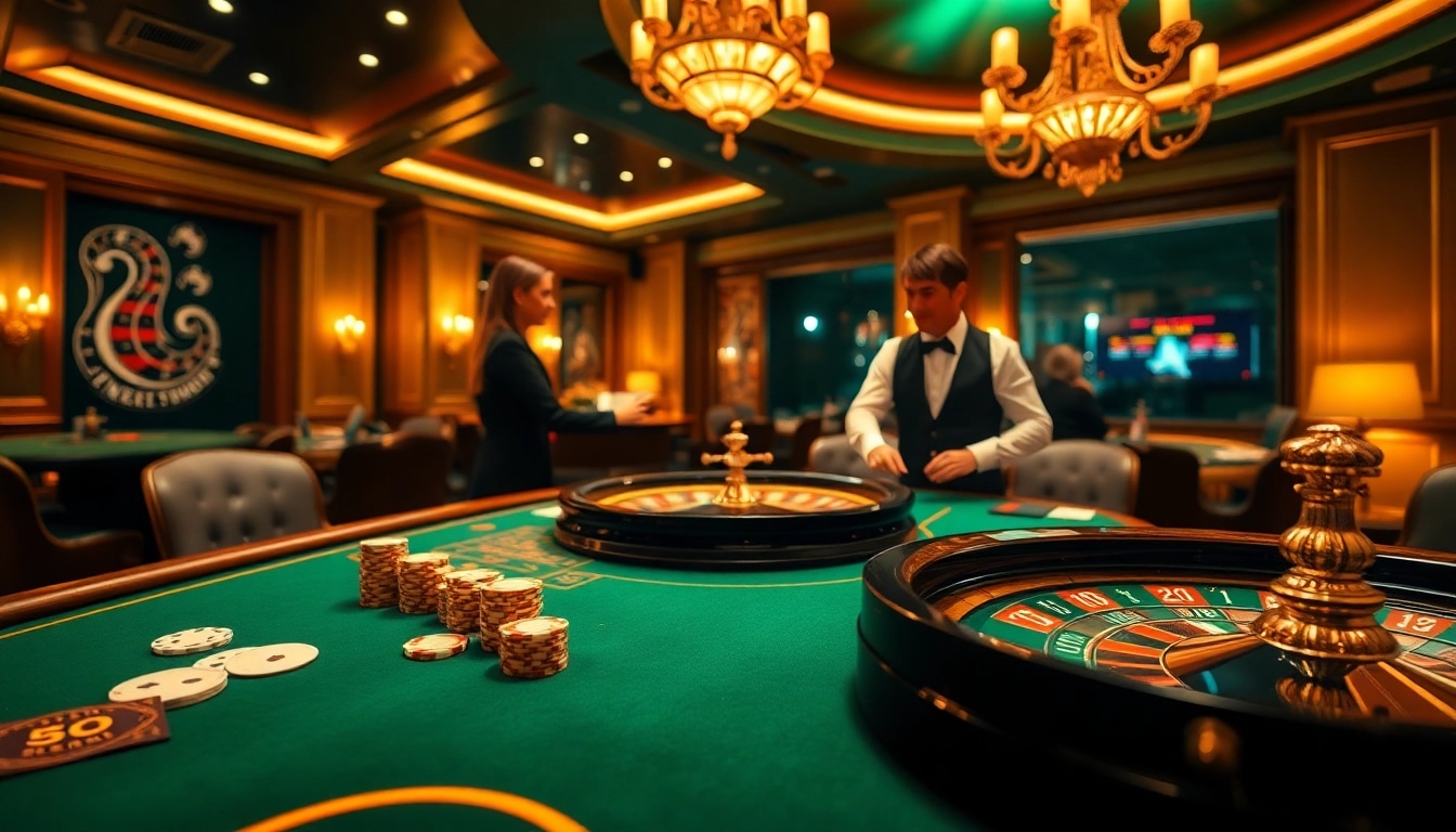 Experience SC88's exciting gaming action with vibrant poker chips and a roulette wheel.