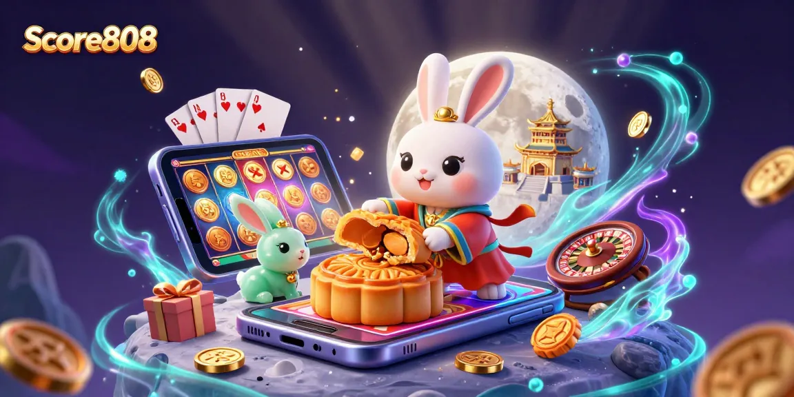 Score808 offers an immersive casino experience with engaging games and stunning visuals, featuring magical elements and vibrant characters.