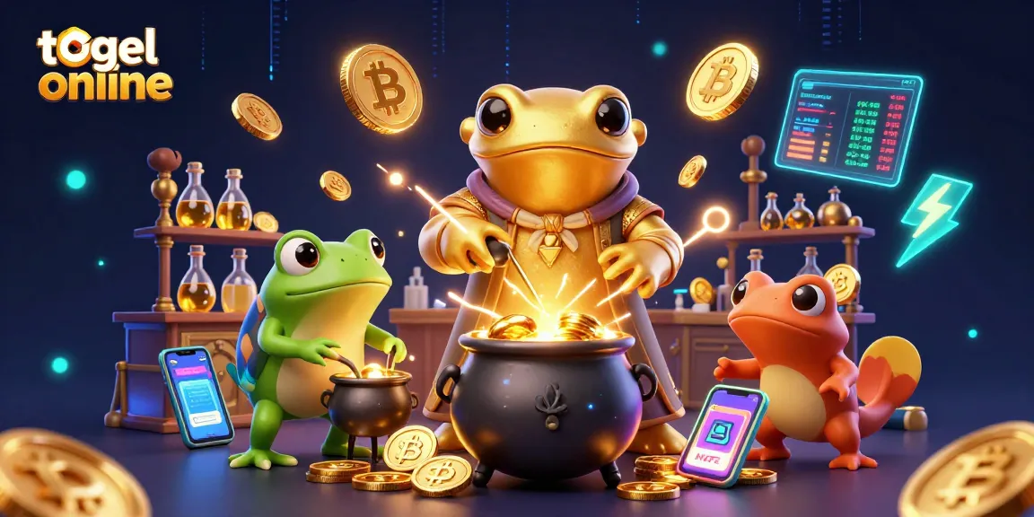 Memenangkan togel online dengan ilmu alkimia emas di laboratorium ajaib bersama salamander alchemist dan frog apprentice.
