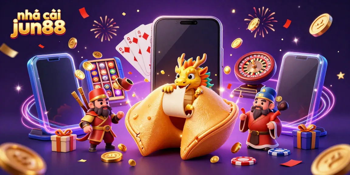 Engage with thrilling strategies at nhà cái jun88 featuring vibrant game elements and celebratory effects.