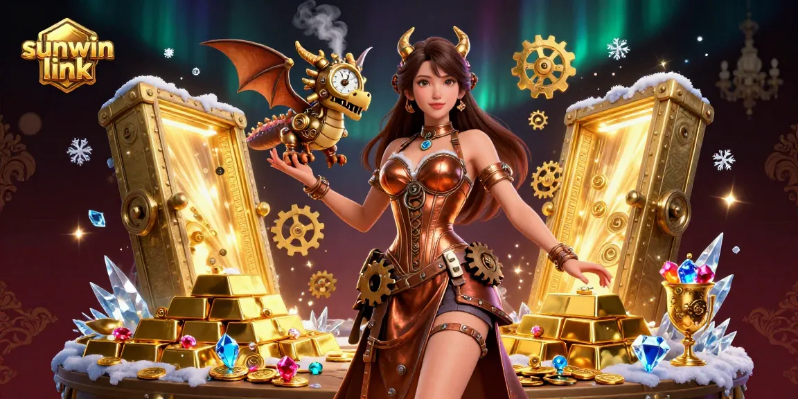 Experience the enchanting world of slots with sunwin link's riches, featuring gold, gems, and adventure.