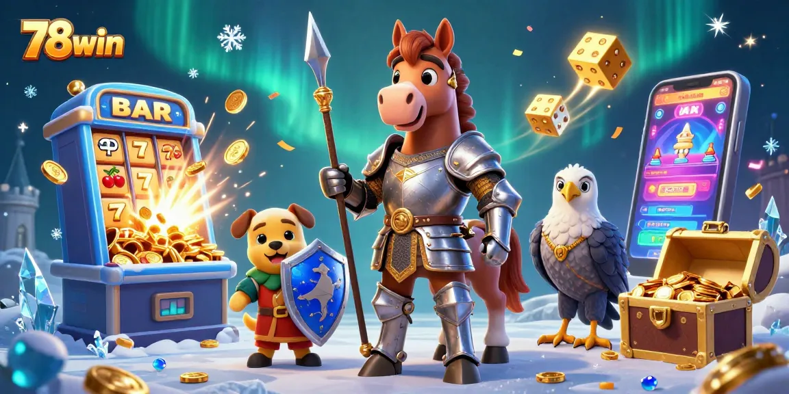 Experience thrilling gameplay at 78win with a vibrant 3D casino adventure and jackpot excitement.