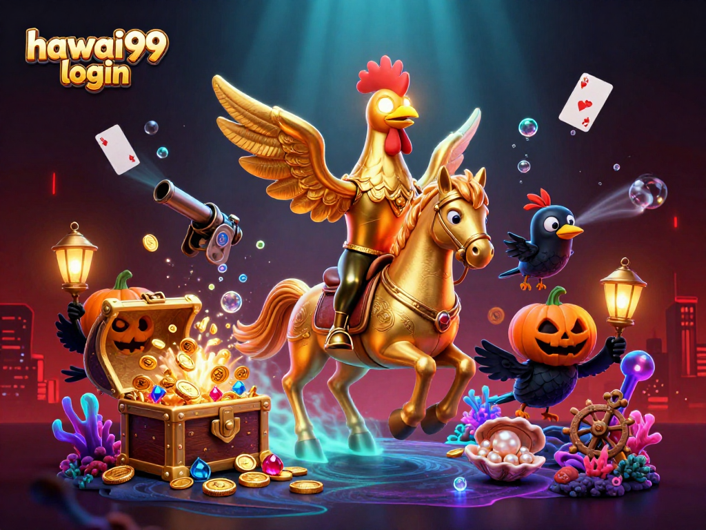 Play slots confidently with HAWAI99 login at a vibrant 3D casino!