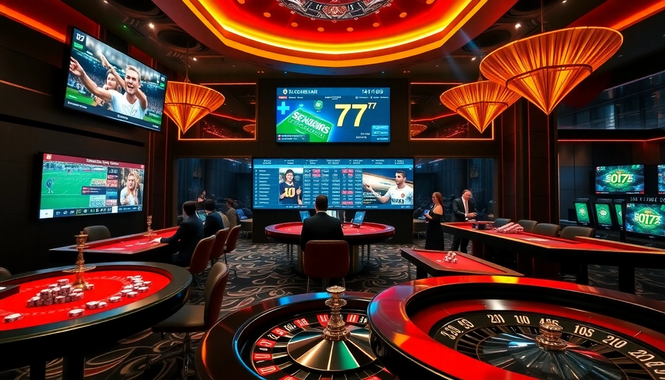 A thrilling sports betting scene at https://na777unduh.com featuring professional dealers and competitive odds.
