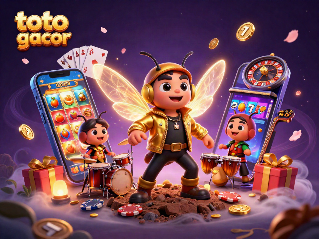 Permainan slot yang seru dengan toto gacor, cicada rock star, dan aksi kasino lainnya.