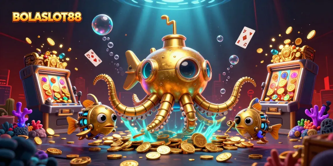 BOLASLOT88 menawarkan permainan jenis slot yang menarik dengan karakter laut yang unik dan dinamis.