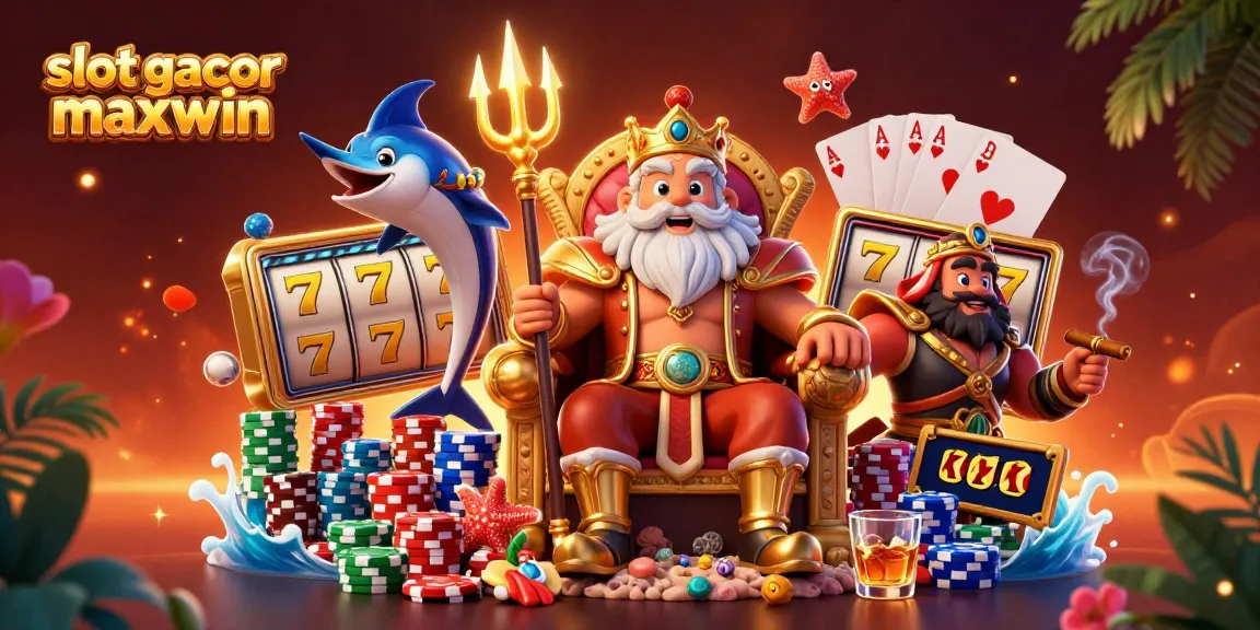 Menangkan slot gacor maxwin dengan simbol keberuntungan dan alat permainan kasino yang menarik.