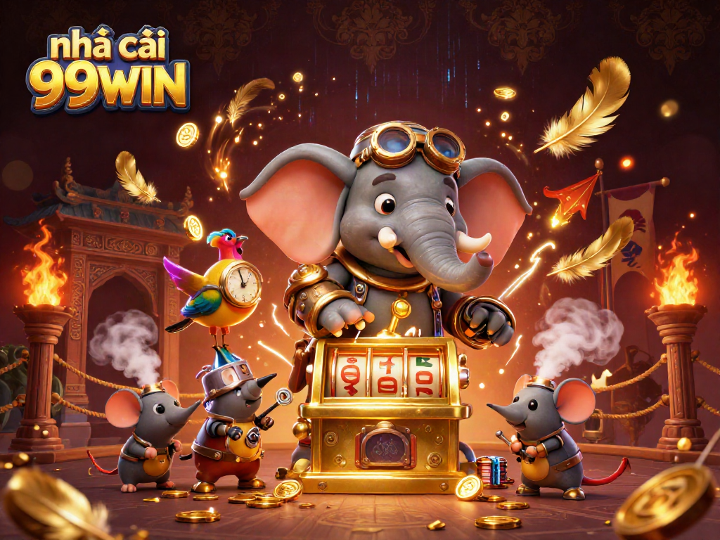 Engage with the thrilling gameplay at nhà cái 99WIN featuring steampunk-themed casino action.