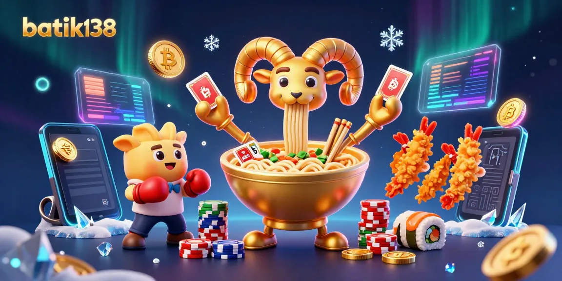Studi game batik138 menunjukkan karakter unik sambil memainkan permainan judi modern online.