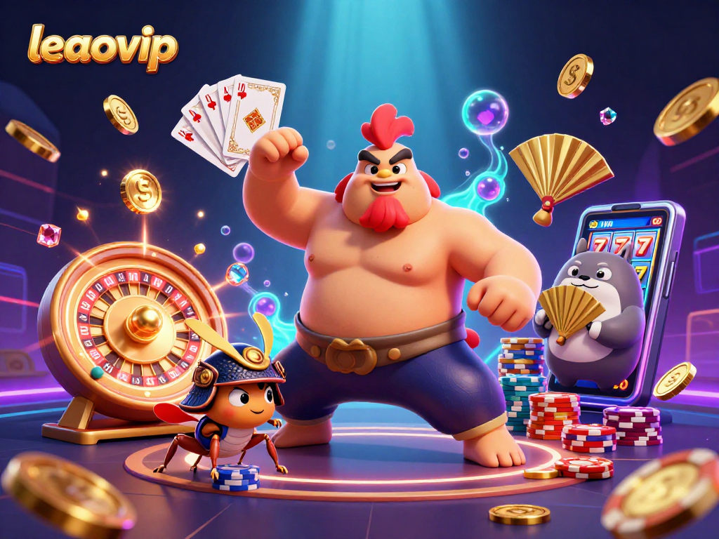Menangkan jackpot di leaovip dengan warna-warni chip poker dan kartu royal flush yang menawan
