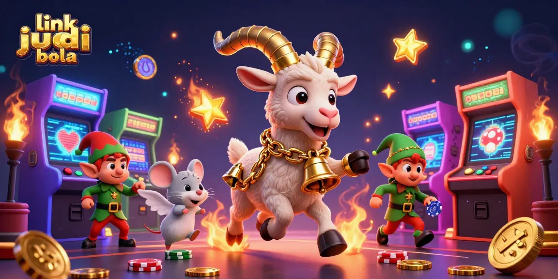 Experience link judi bola with exhilarating action in a vibrant holiday-horror sports betting scene.
