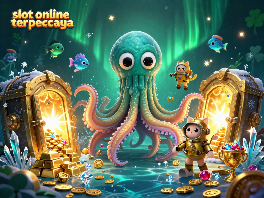 Putaran slot online terpercaya dengan harta karun di lautan dalam.