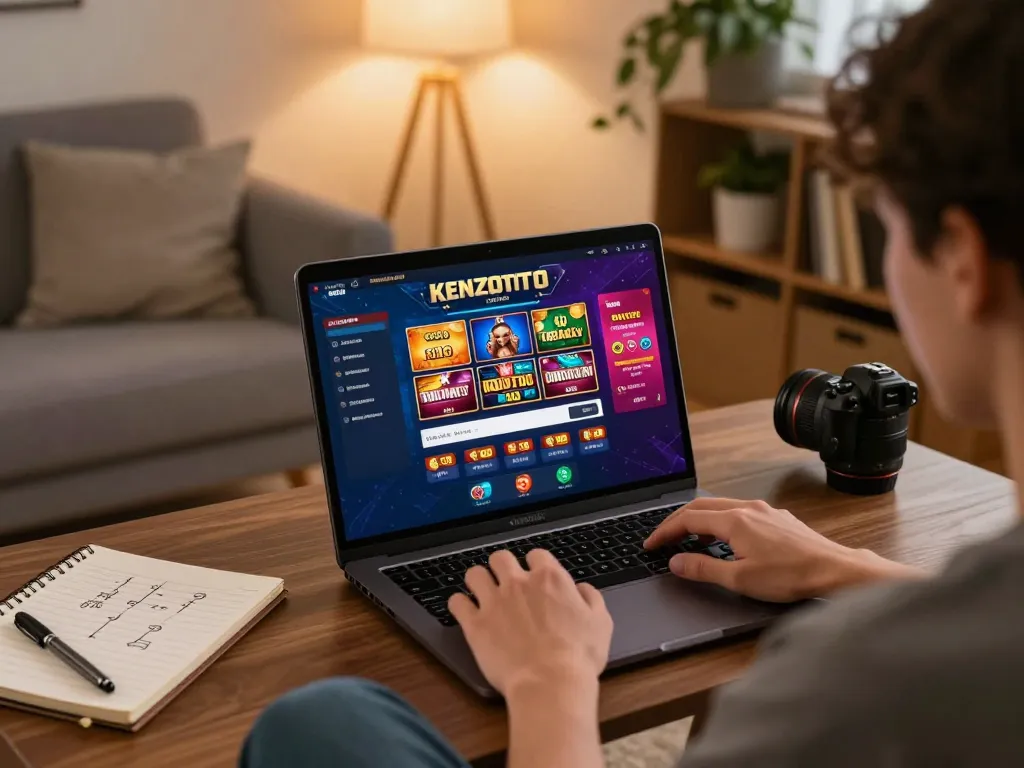 Akses login KENZOTOTO sambil menikmati pengalaman bermain game online yang menarik di ruang tamu yang nyaman.