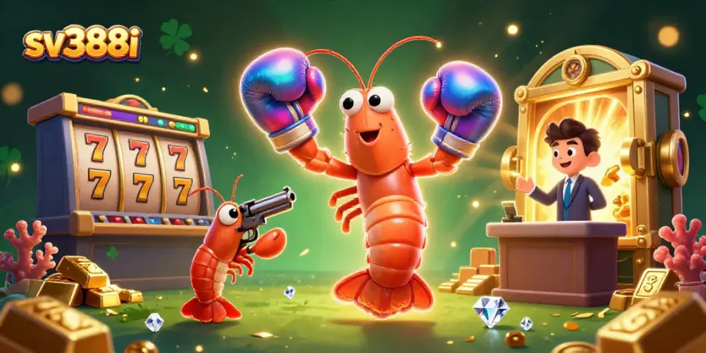 Engage with sv388i while enjoying dynamic casino slots and jackpot excitement in this vibrant scene.