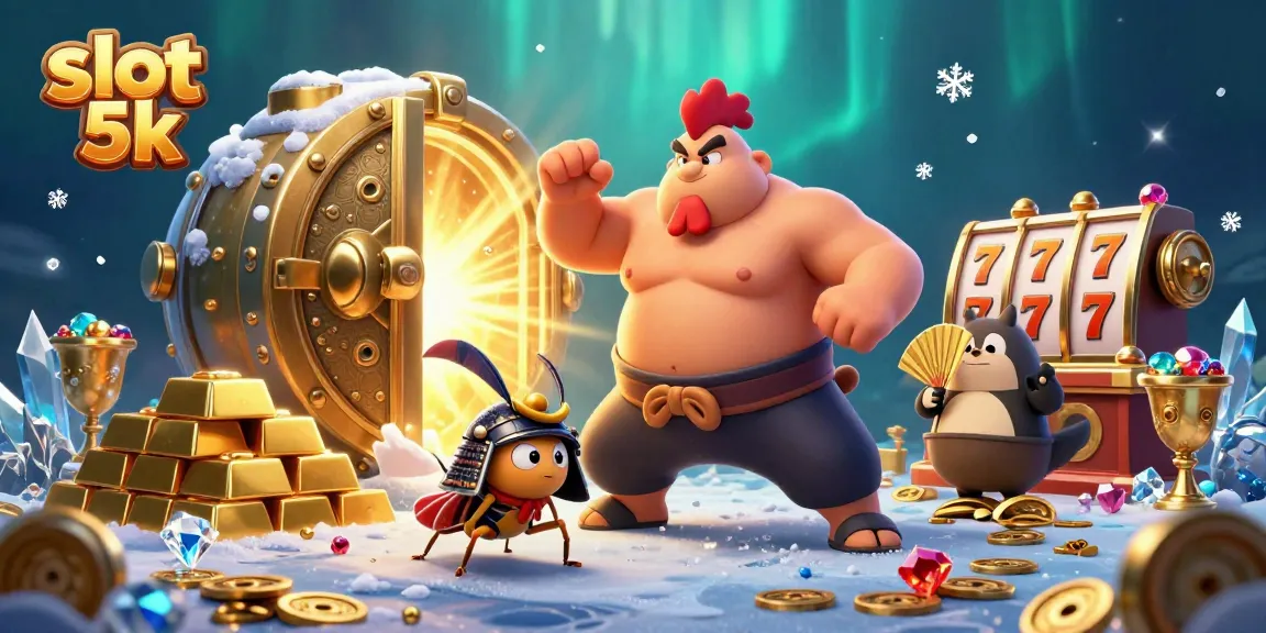 Engage with thrilling slot 5k gameplay featuring vibrant characters and dazzling treasures.
