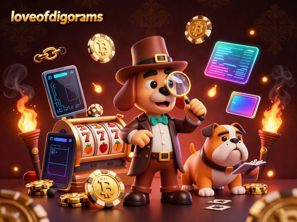 Bermain di loveofdiagrams, seorang detektif mencari petunjuk dalam permainan slot yang menantang.