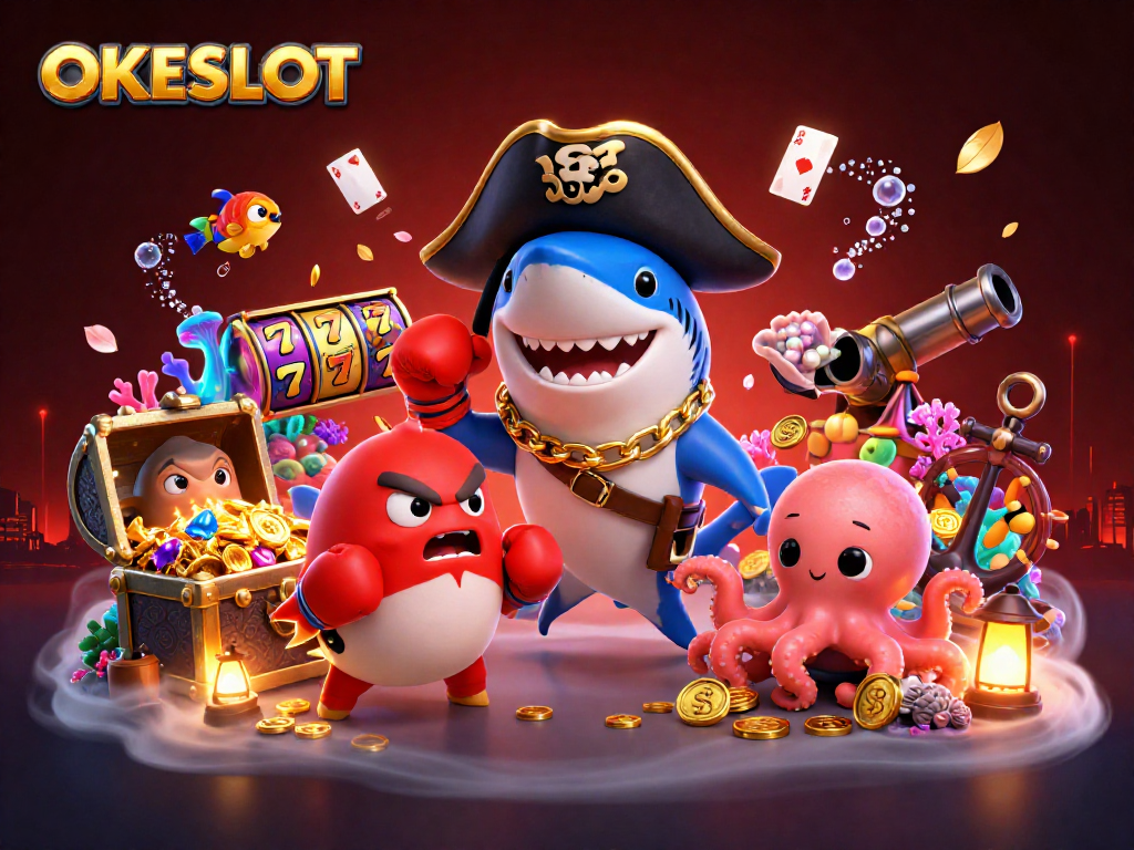 Mainkan slot di OKESLOT dan raih kemenangan besar dengan permainan yang seru!