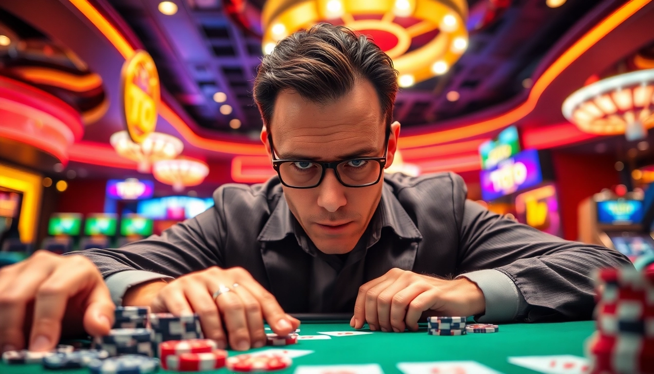 Menggambarkan pengalaman bermain Toto casino di https://uob.edu.so dengan suasana yang penuh semangat dan warna hidup.