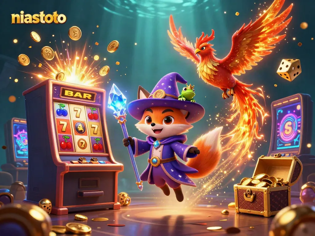 Gandakan keberuntungan Anda dengan niastoto melalui mesin slot ceria dan simbol beruntung.
