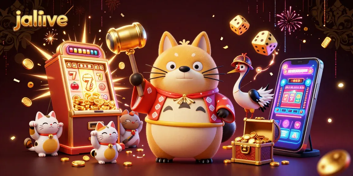 Experience jalalive's exciting live streaming with dynamic casino-themed characters and elements!