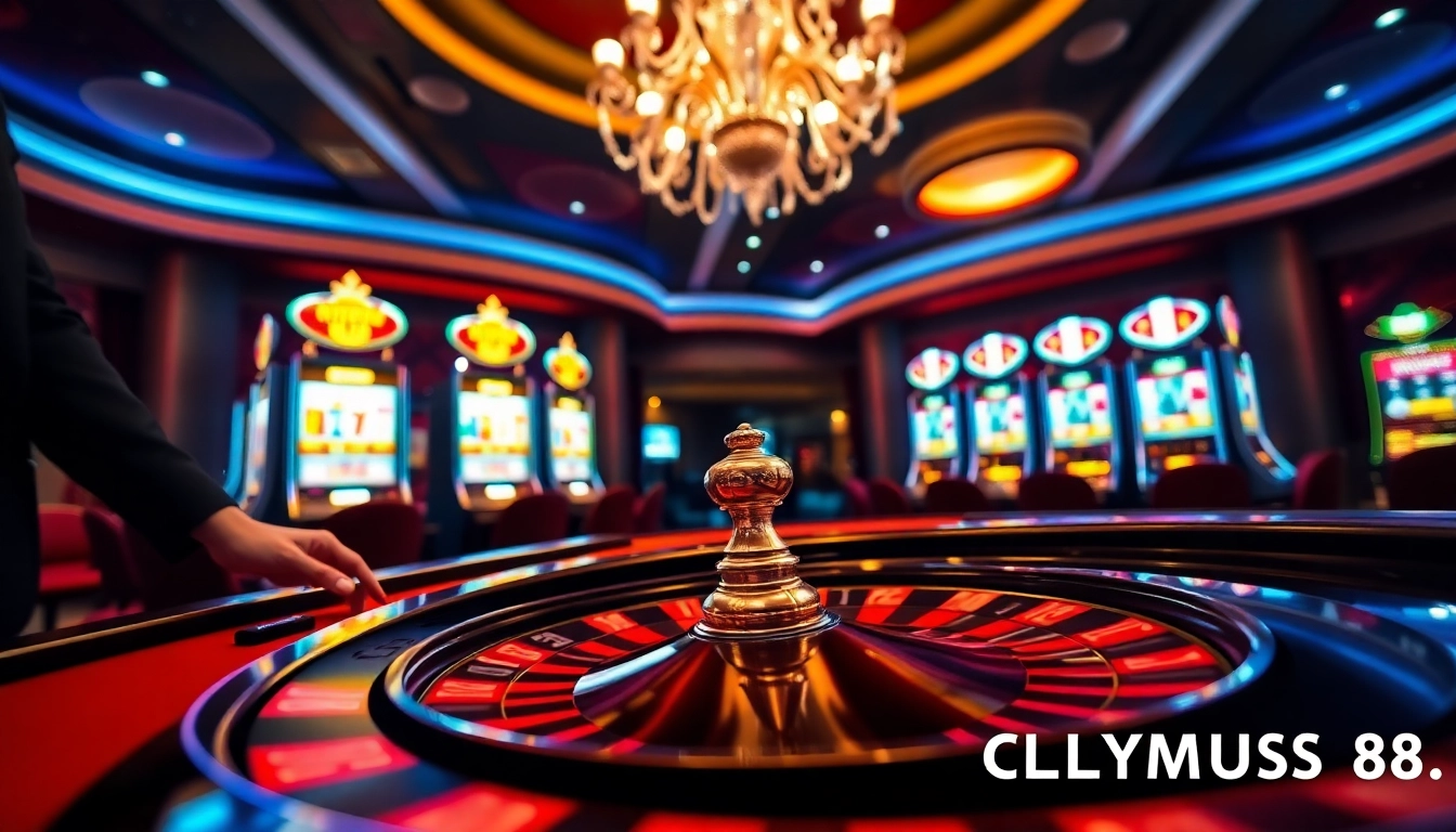 OLYMPUS88 menawarkan pengalaman kasino mewah dengan meja roulette yang elegan.
