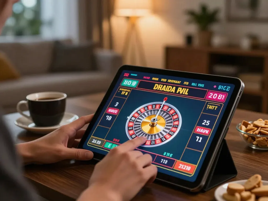 Rasakan pengalaman permainan roulette online yang mendebarkan dengan paris888 di tablet Anda dalam suasana yang nyaman