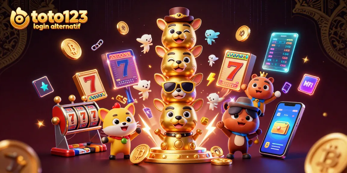 Toto123 login alternatif elevates your gaming with vibrant casino-inspired designs offering excitement and rewards.