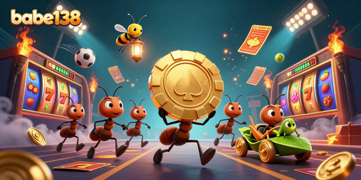 Proses permainan slot gacor di babe138 dengan karakter lucu yang aktif dalam pencurian chip emas.