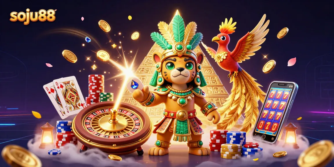 Win big at soju88 with thrilling gaming, vibrant characters, and dynamic casino elements.