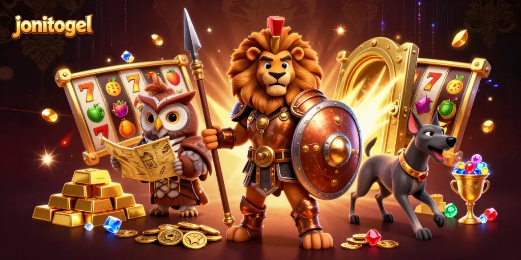 Spin the reels of jonitogel for a thrilling jackpot adventure with a radiant treasure vault!