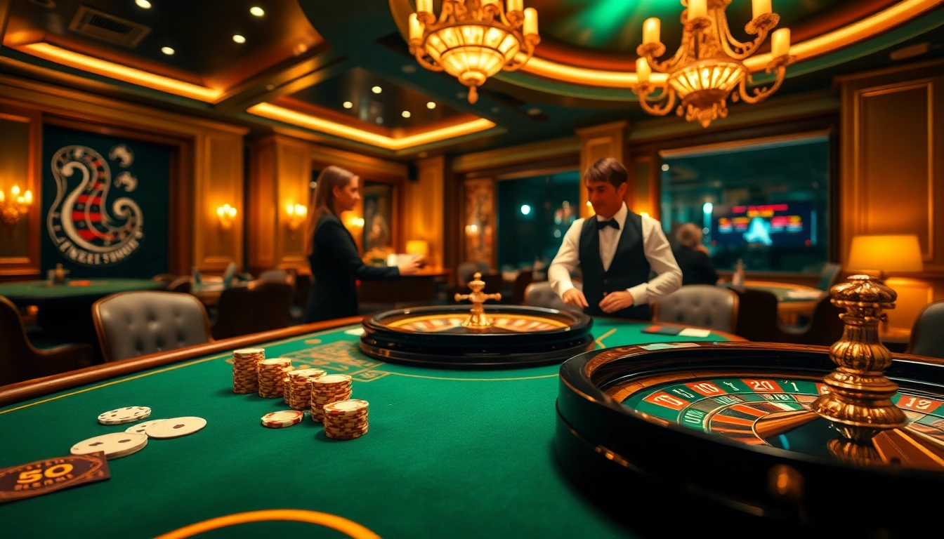 Experience SC88's exciting gaming action with vibrant poker chips and a roulette wheel.