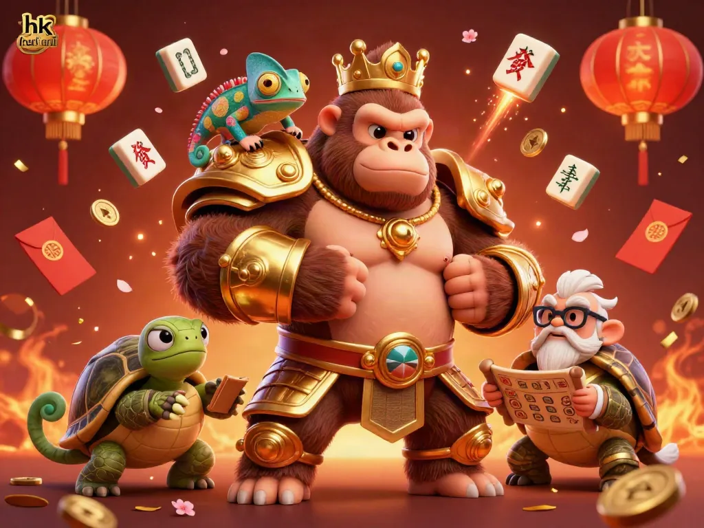 Hasil pengundian hk hari ini ditampilkan dalam ilustrasi 3D yang dinamis, menampilkan karakter kasino.