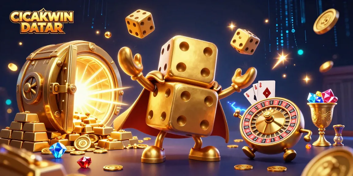 Permainan menarik dengan CICAKWIN DATAR, dada keberuntungan bergulir untuk meraih jackpot.