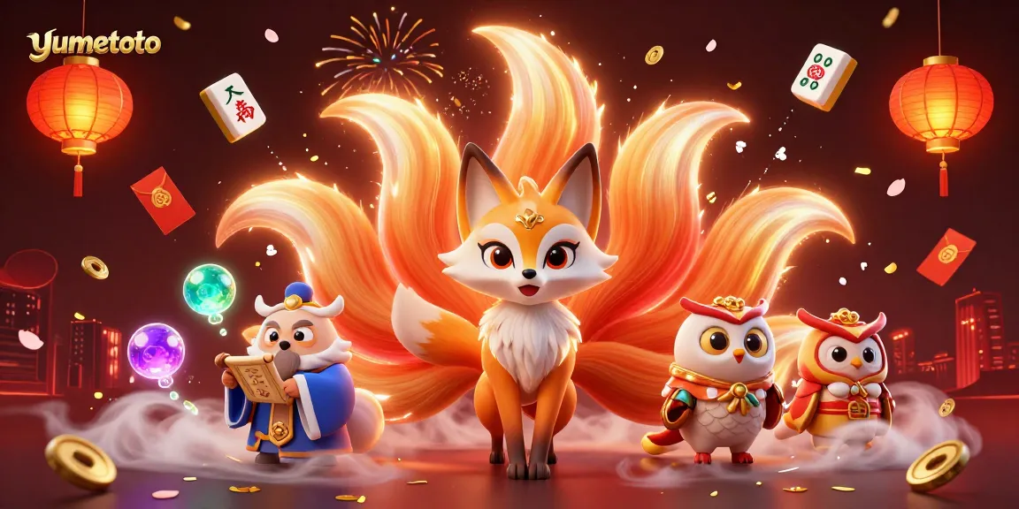 Experience the thrill of yumetoto’s vibrant online gaming realm with interactive spirit characters and colorful elements.
