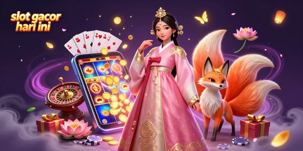Experience excitement with slot gacor hari ini and vibrant casino elements in this stunning illustration.