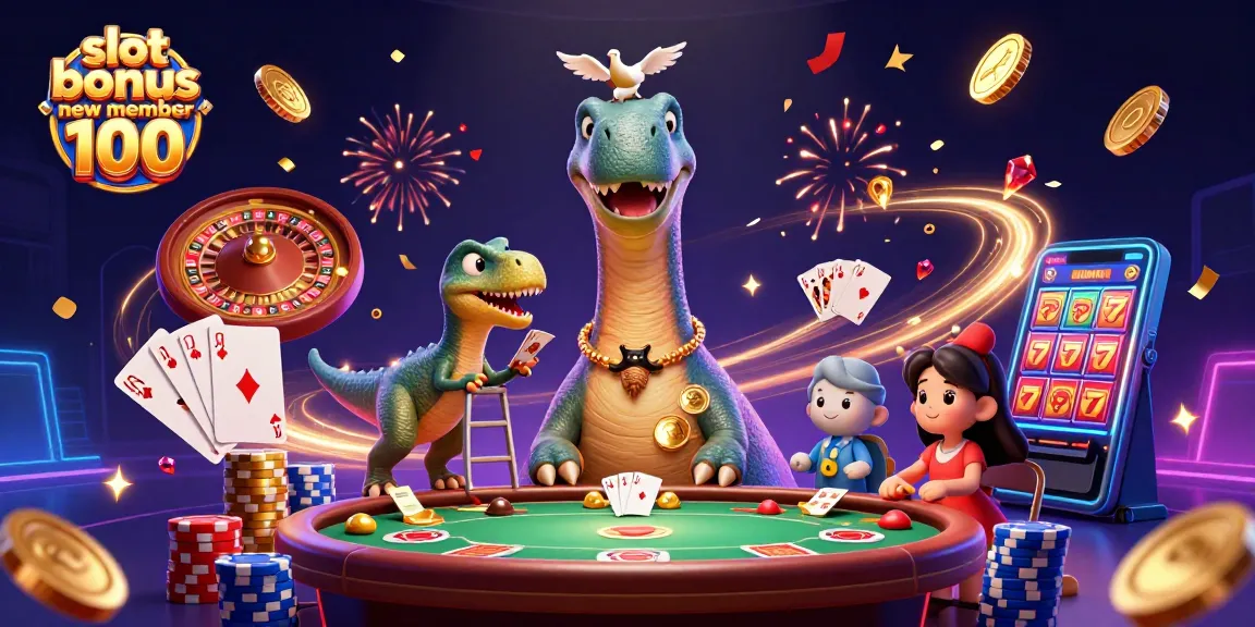 Menangkan slot bonus new member 100 dengan mudah, alami keseruan bermain slot online!