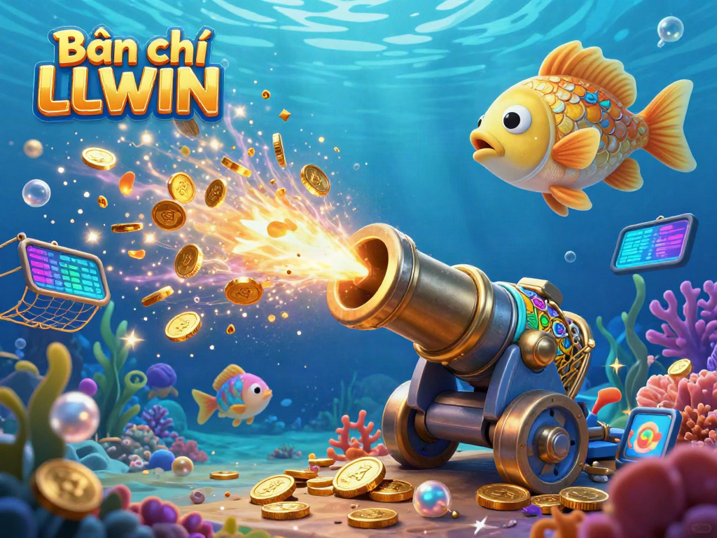 Engage in thrilling fishing action at Bắn cá LLWIN with dynamic underwater treasures and colorful sea creatures.